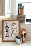 Bar Cart Art Prints