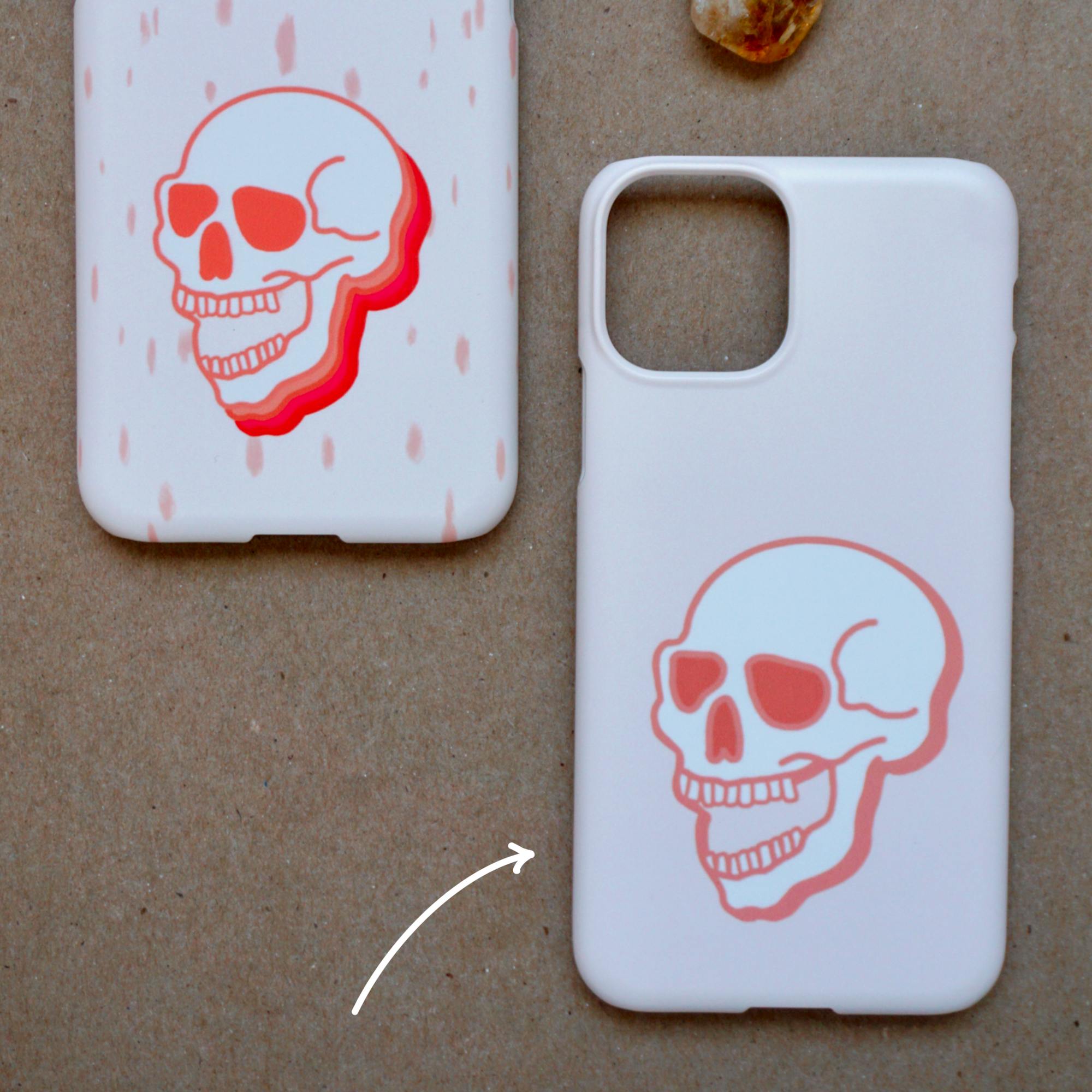 Simple Skull - iPhone Case